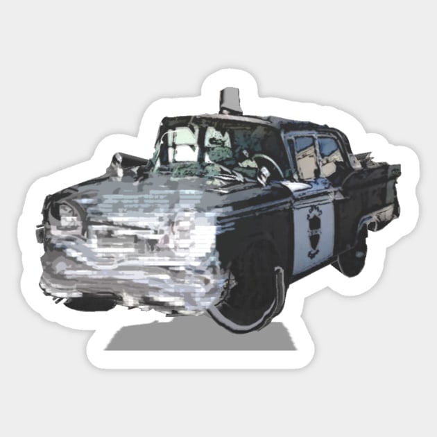 Patrol Diffusion Sticker by TriForceDesign